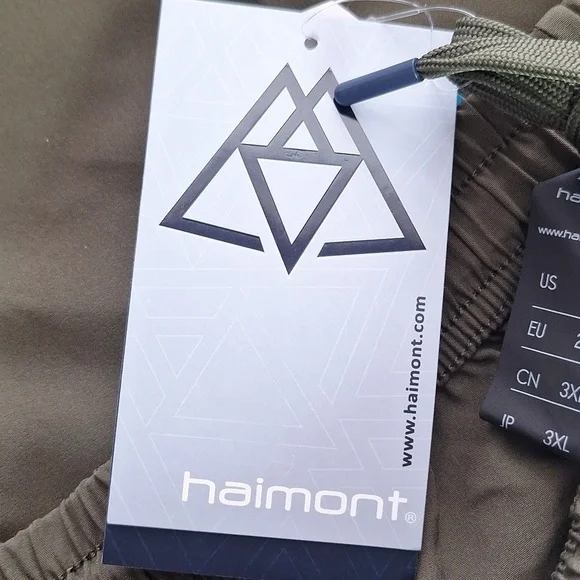 Haimont Workout Running Shorts 5" Inseam Green - Picture 10 of 11